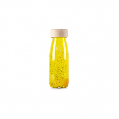 Bouteille sensorielle Float Jaune Petit boum