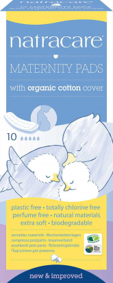 Serviettes hygiéniques maternité (post-partum) - Natracare