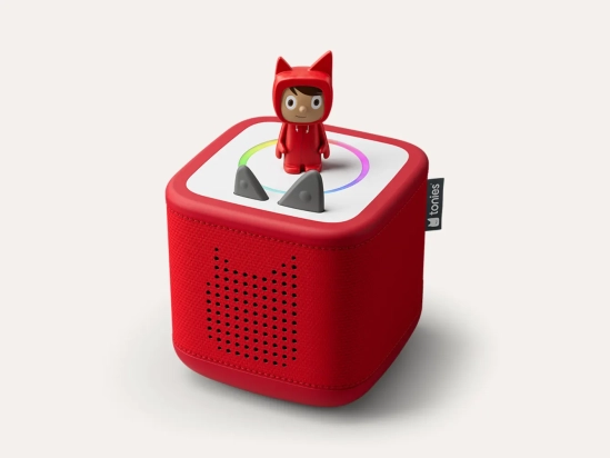 Lecteur interactif Mon Premier Coffret Toniebox 2 - Rouge Coquelicot Tonies