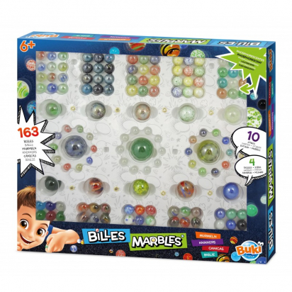Coffret de billes 163 billes Buki