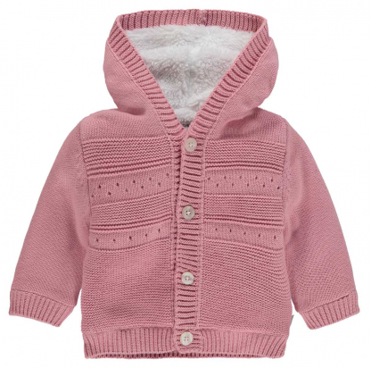 Gilet Valentijn rose - Noppies