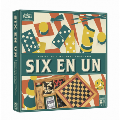 Six en un Coffret de 6 jeux Wilson jeux