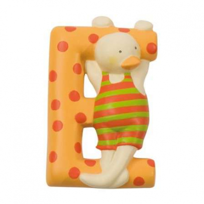 Lettre résine E Canard - Moulin Roty