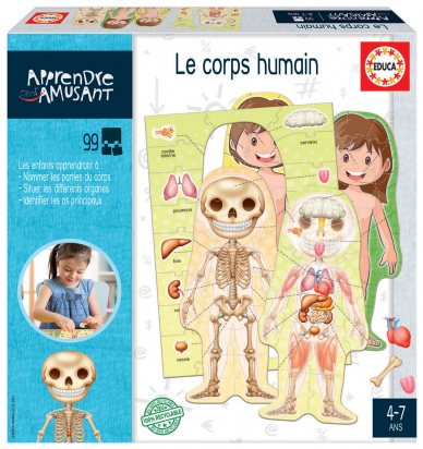Puzzles Le corps humain Educa