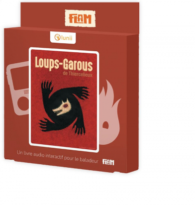 Coffret livre audio FLAM Les loups Garous de thiercellieux 7 ans+ - Lunii
