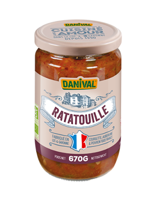 Danival Ratatouille bio 670g
