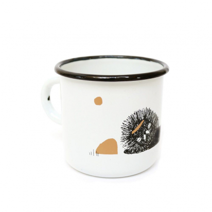 Tasse en métal lion Tableware