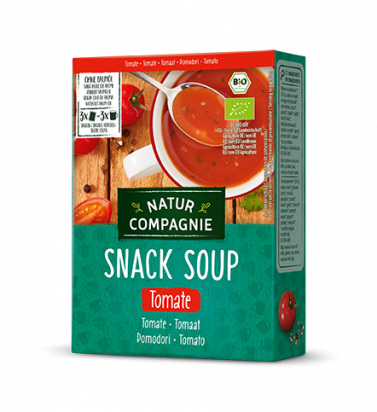 Natur Compagnie Snack Soup Tomate bio 60g