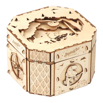 Casse-tête DIY Jungle Secret Treasure Box Puzzle Recent Toys