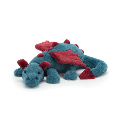 Doudou peluche Dexter Dragon 50cm Jellycat