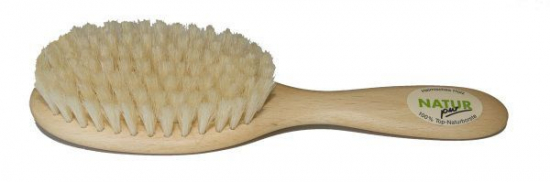 Brosse en poil de porc naturelle - Nature Pur