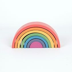 Arc-en-ciel en bois rainbow  Tickit