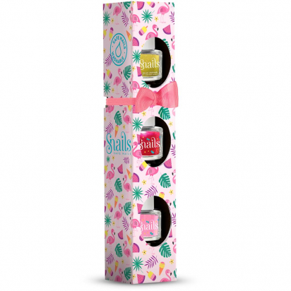 Pack 3 vernis Flamingo Snails