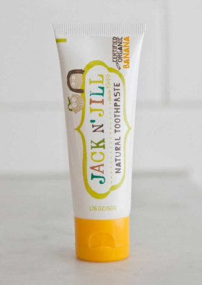 Dentifrice naturel au goût fruité BIO - Banane - Jack n'Jill