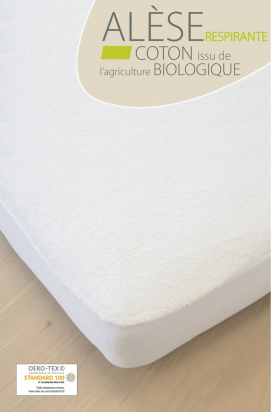 Alèse en coton BIO - 60x120cm - Kadolis