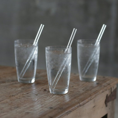 Paille en verre droite Sostraw