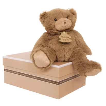 Ours en Peluche Calinours - Marron -25 cm - Histoire d'ours