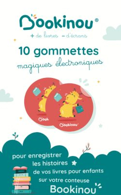 10 gommettes Bookinou