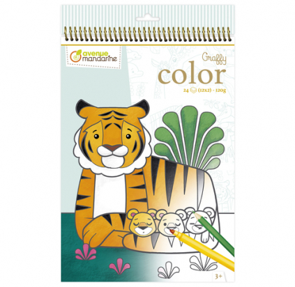 Graffy Color Maman/Bébé Avenue mandarine