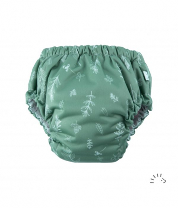Culotte d'apprentissage lavable Green Leaves Popolini