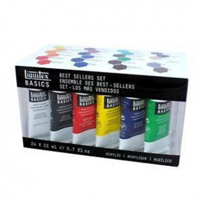 Set de peinture acrylique 24x 22ml  Liquitex