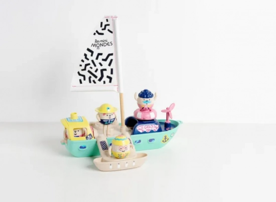 Coffret bateau Les Mini Mondes