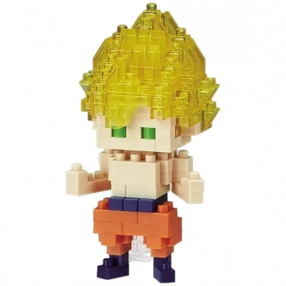Nanoblock Construction Dragon Ball Son Goku Super Saiyan