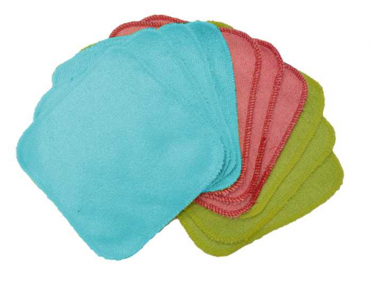 Lot de 10 Lingettes Bébé - Pep's Bambou - LULU NATURE