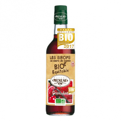 Sirop de grenadine BIO Équitable 50cl Meneau