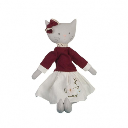 Poupée chiffon Bellamy le chat 50cm Bonikka