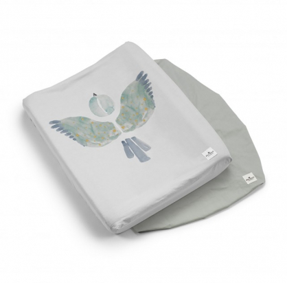 Housse matelas à langer - Watercolor wings - Elodie Details
