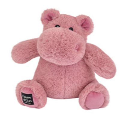 Hippo HIP Fun Rose 18cm Histoire d'ours