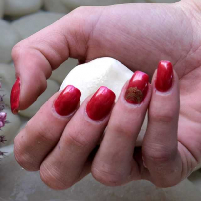 Decalcomanies ongles modèle 2 - Couleur Caramel