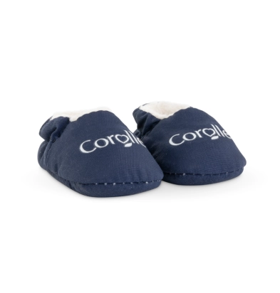 Chaussons Bleu Marine pour poupon 30 cm Corolle