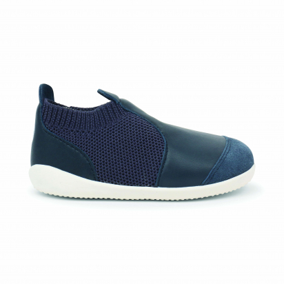 Chaussures chaussons Xplorer Bobux Aktiv Knit Trainer Navy