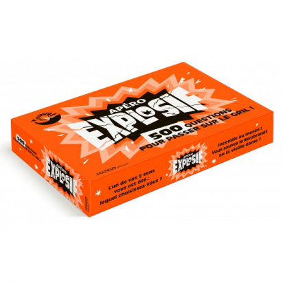 Apéro explosif 500 questions pour passer sur le gril ! Mango