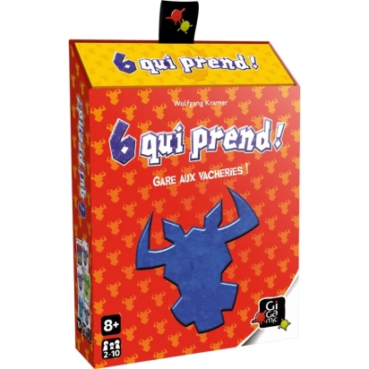 Six qui prend ! – Jeu de cartes – 2 à 10 joueurs dès 8 ans – Gigamic
