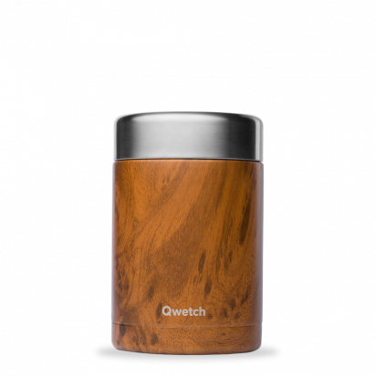 Boîte repas et soupe en inox Wood 600 ml Qwetch