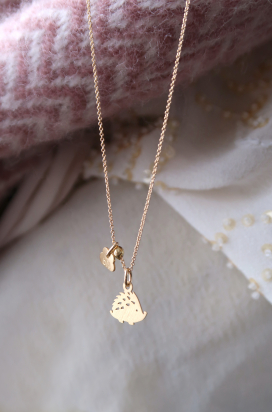 Collier Hérisson Gold By Nébuline