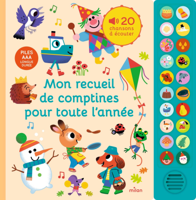 Mon premier recueil de comptines pour toute l'année