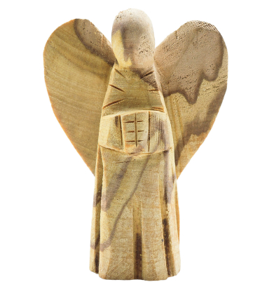 Ange Palo Santo 6 cm – sculpture en bois sacré du Pérou