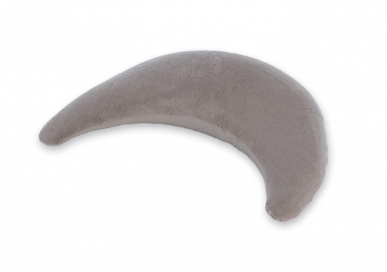 Coussin de grossesse et d'allaitement Lune Taupe Theraline