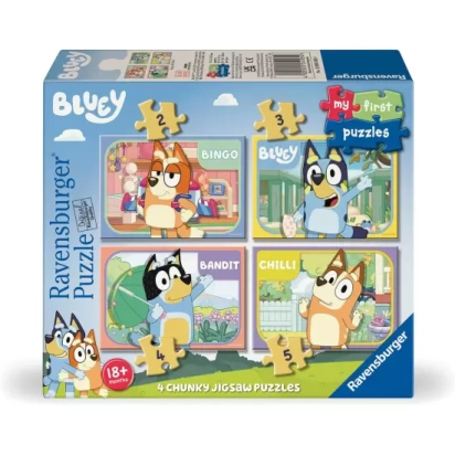Puzzle Ravensburger Bluey Progressif 18 MOIS +