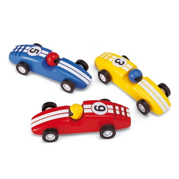 Voiture en bois retrofriction Eureka