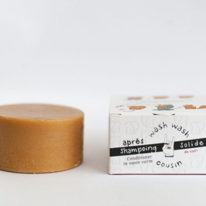 Après-shampoing solide Nourissant Wash Wash cousin En vrac