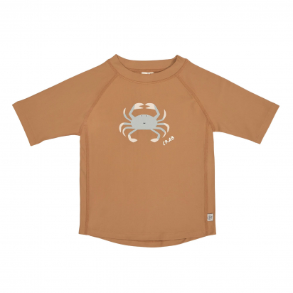 T-shirt anti-UV manches courtes Crabe caramel Lassig