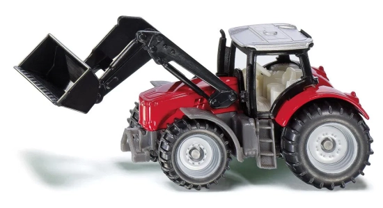 SIKU Massey Ferguson avec chargeur frontal 1484 - SIKU
