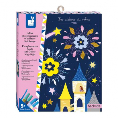 Sables phosphorescents et paillettes nuit féériques Janod