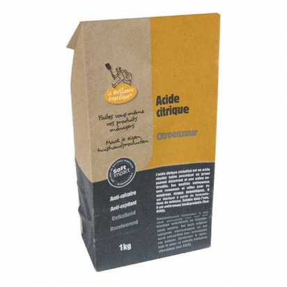 Acide citrique 1kg - anti-calcaire naturel - La droguerie ecopratique