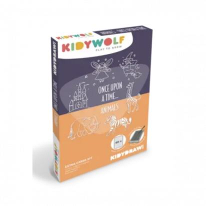 Recharge Kidydraw Mini Il était une fois et les animaux Kidywolf